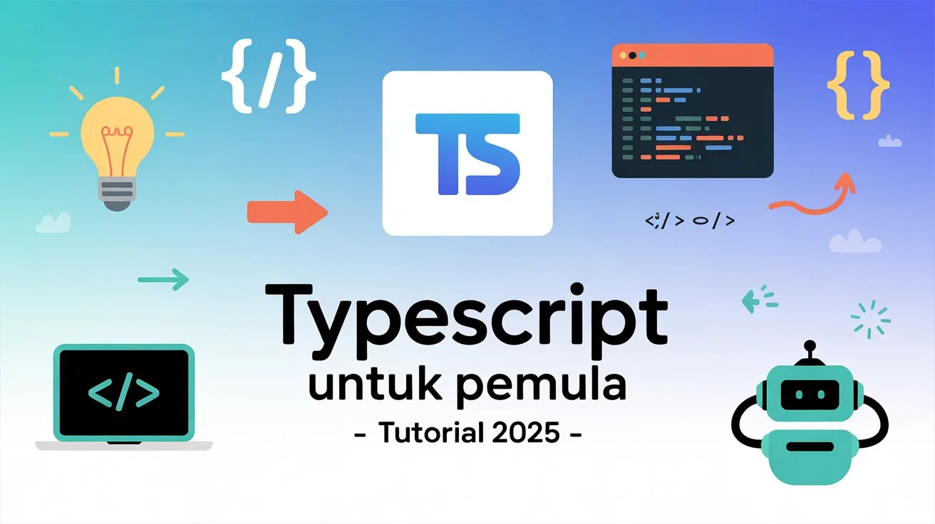 TypeScript untuk Pemula Tutorial Cover
